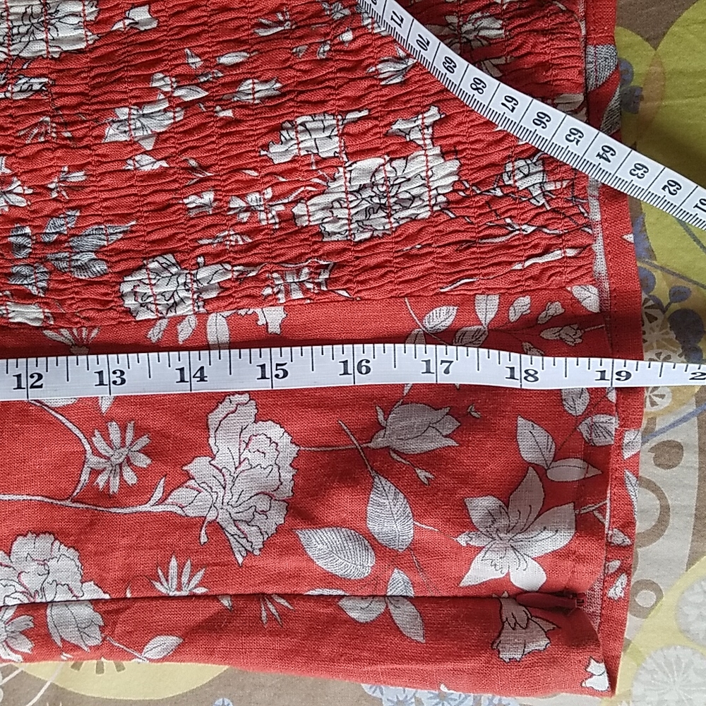 Gianni Bini Linen Blend Crop Top - Picture 10 of 11